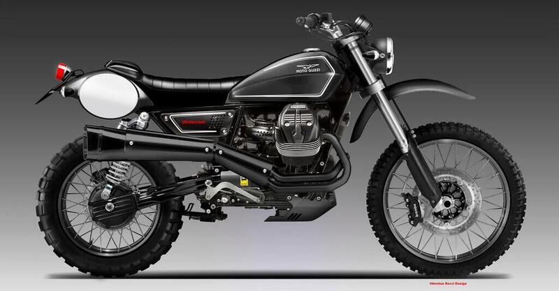 Moto Guzzi V9 Telluride. Il concept di Bezzi