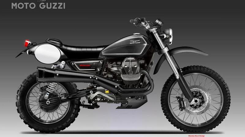 Moto Guzzi V9 Telluride. Il concept di Bezzi