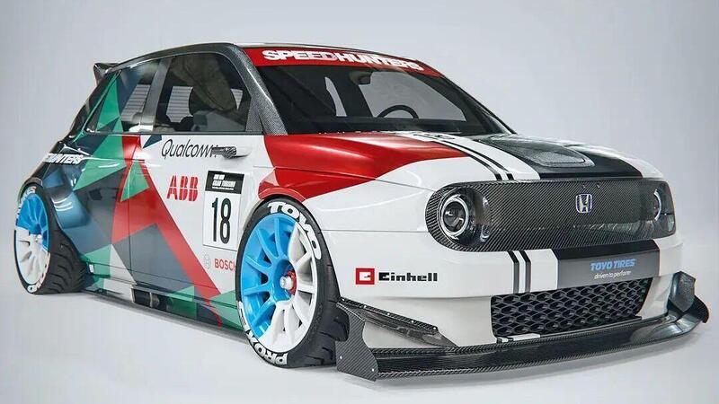 Honda-e in versione racing