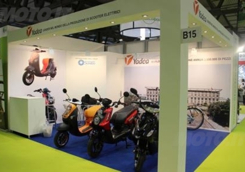 EICMA 2013: Le novit&agrave; Yadea presentate a Milano