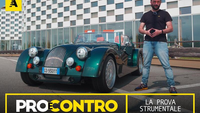 Morgan Plus Six, PRO e CONTRO | La pagella e tutti i numeri della prova strumentale