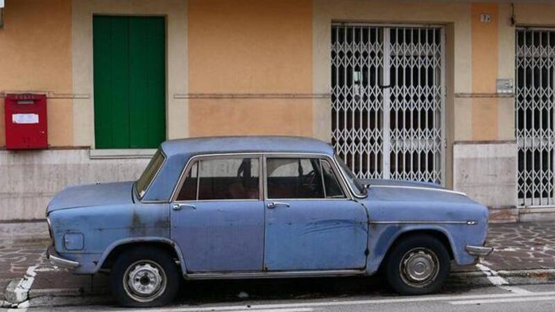 Lancia Fulvia, lo storico monumento di Conegliano 