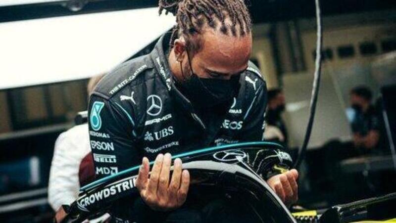 F1, Hamilton: &quot;Oggi c&#039;era pi&ugrave; grip rispetto al 2020&quot;