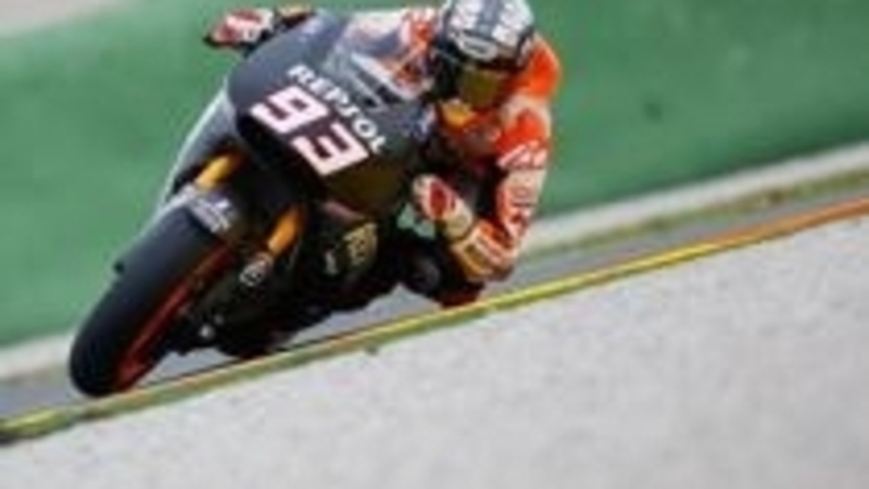 Marquez chiude in testa i tre giorni di test a Valencia