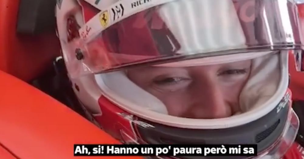 [VIDEO] Leclerc porta in pista mamma e fidanzata: il video nel monegasco a Fiorano con la Ferrari F1 3-Seater