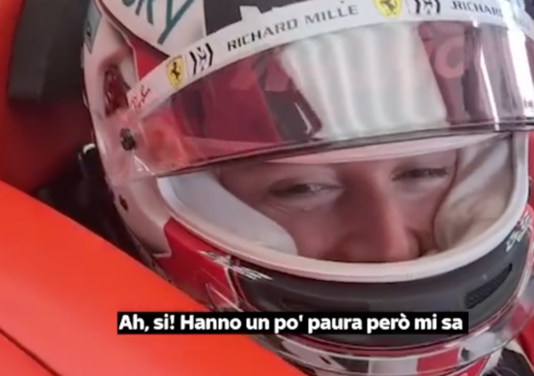 [VIDEO] Leclerc porta in pista mamma e fidanzata: il video nel monegasco a Fiorano con la Ferrari F1 3-Seater