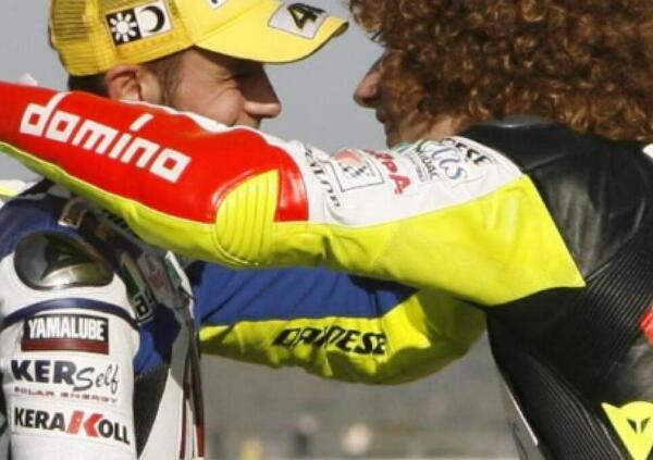 Valentino Rossi e i 10 anni senza Marco Simoncelli: a Misano il 58 invece del 46