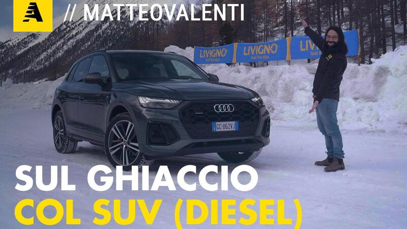 Su una pista di ghiaccio col SUV (diesel)? Ci ho provato con Hankook i*cept Evo 3 X [Video]