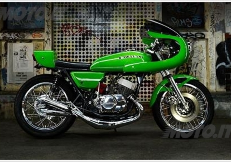 Kawasaki KH500 Mach III Kermit