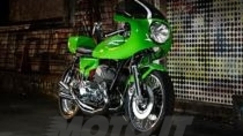 Kawasaki KH500 Mach III Kermit