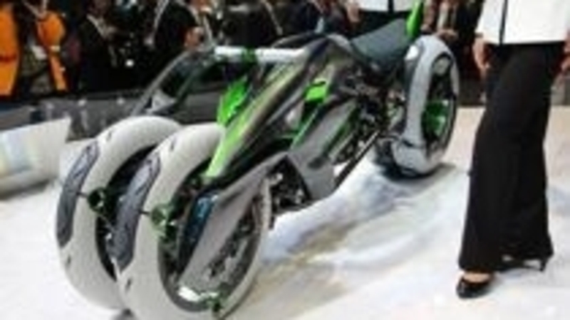 Kawasaki con un concept e con un motore turbo...