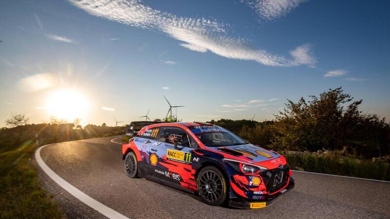 WRC21. RallyRACC Catalunya. Il Via di Neuville, Hyundai