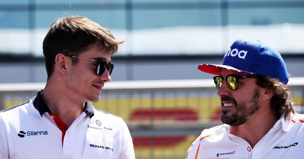Alonso snobba Leclerc: ecco i suoi (giovani) piloti preferiti