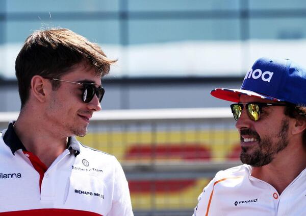Alonso snobba Leclerc: ecco i suoi (giovani) piloti preferiti