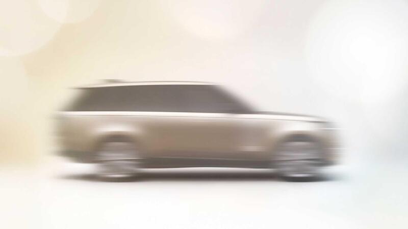 Range Rover, il teaser della nuova generazione