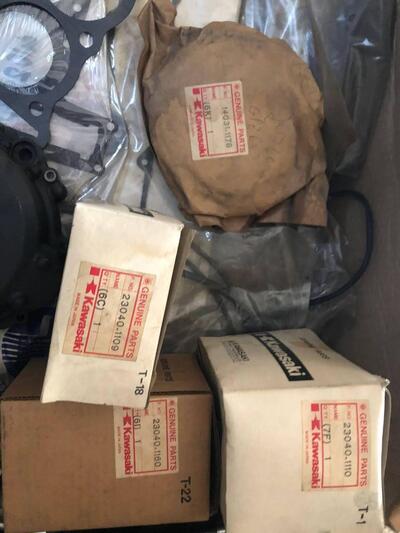 VARIE KAWASAKI D'EPOCA