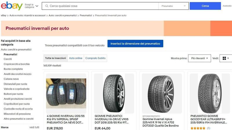 Guida all&rsquo;acquisto: trovare gli pneumatici invernali migliori per la vostra auto grazie a eBay