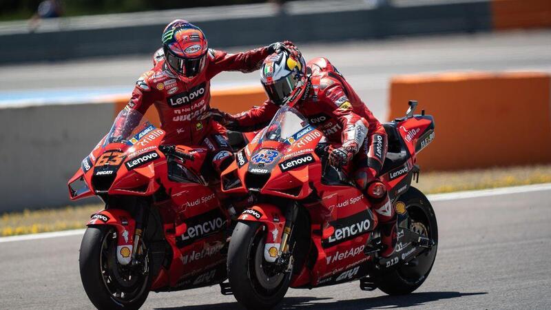 Pecco Bagnaia, Jack Miller e Michele Pirro vogliono far rinviare la festa di Fabio Quartararo