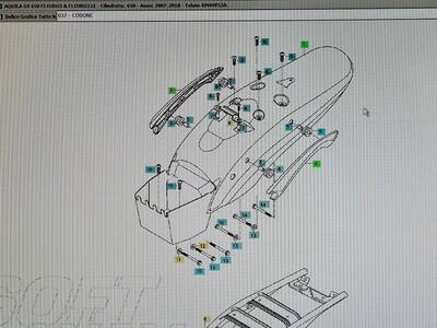 Parafango posteriore Hyosung