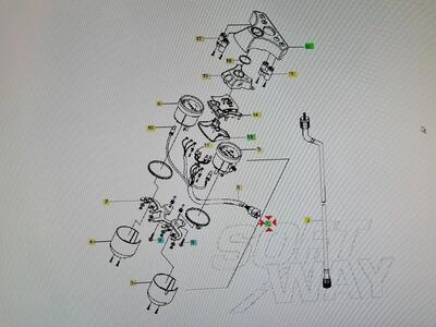 Contachilometri (comet GT125) Hyosung