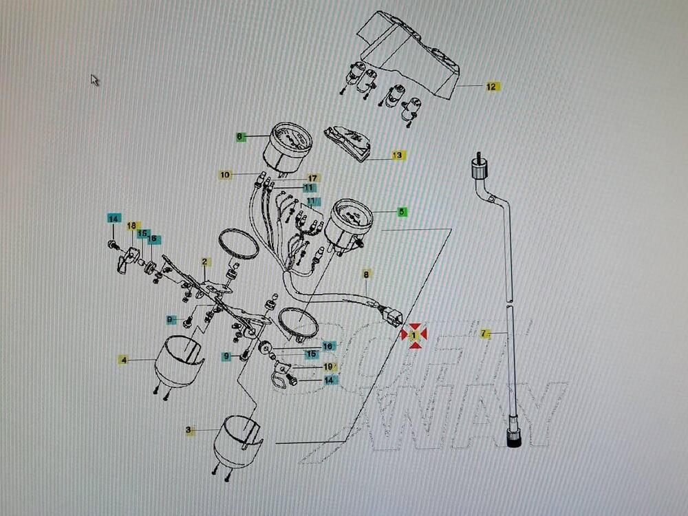 Strumentazione (GT650) Hyosung