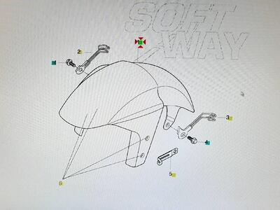 Parafango anteriore Hyosung