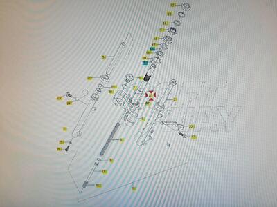 Piastra inferiore forcella (SB) Hyosung