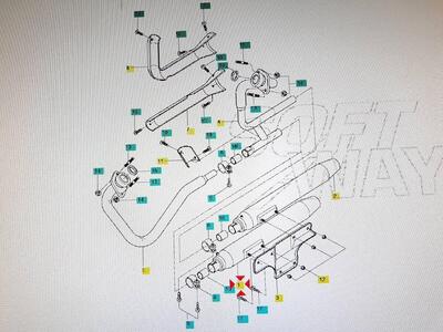 Silenziatore GV250 Hyosung