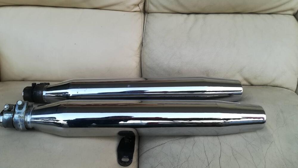 Scarichi aperti per Yamaha Dragstar 1100 (2)