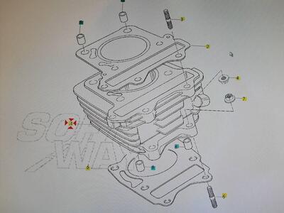 Cilindro completo Hyosung