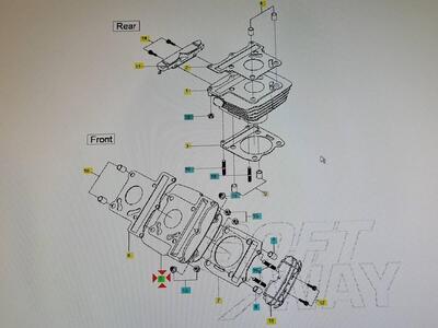 Cilindro GT 125 Hyosung