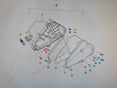 Filtro aria SD 50 Hyosung