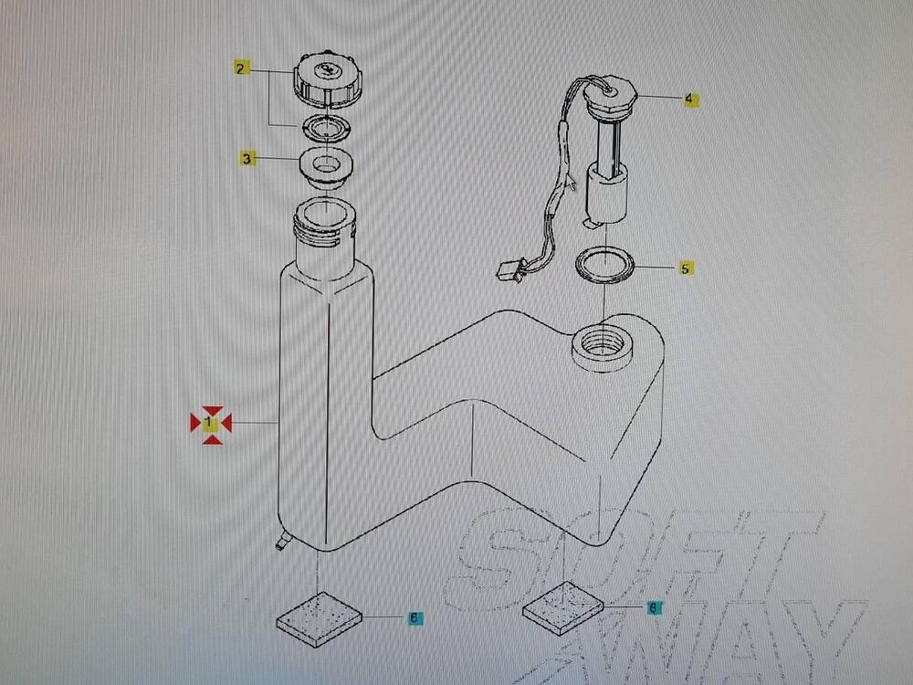 Serbatoio olio Hyosung
