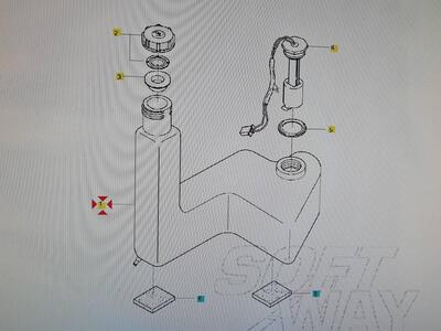 Serbatoio olio Hyosung