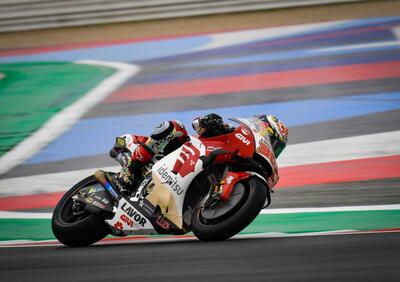 MotoGP 2021. GP di Misano2. Nakagami è il più veloce del warm up