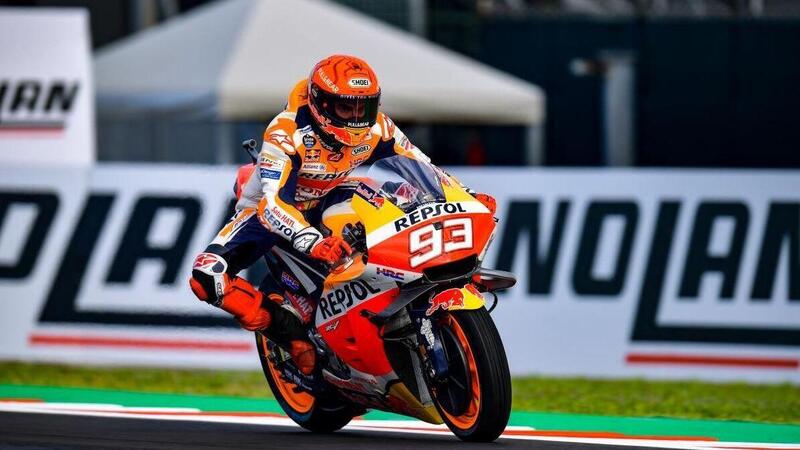 MotoGP 2021. GP di Misano2. Bagnaia cade, Marc Marquez vince, Quartararo &egrave; mondiale
