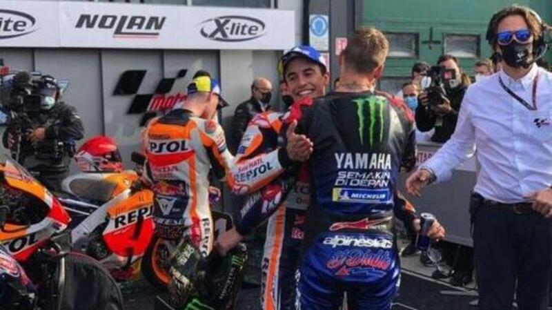 MotoGP 2021. GP di Misano2. Marc Marquez: &ldquo;Felice, ma &egrave; il giorno di Quartararo"