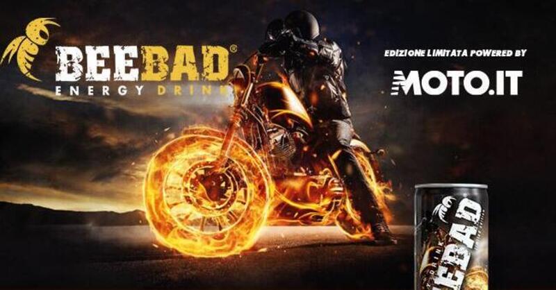 BEEBAD e Moto.it. Partnership rinnovata e 50.000 lattine in edizione limitata "Powered by Moto.it"