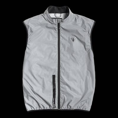 Gilet Alta Visibilit&agrave; Triumph Argento MFNA2041