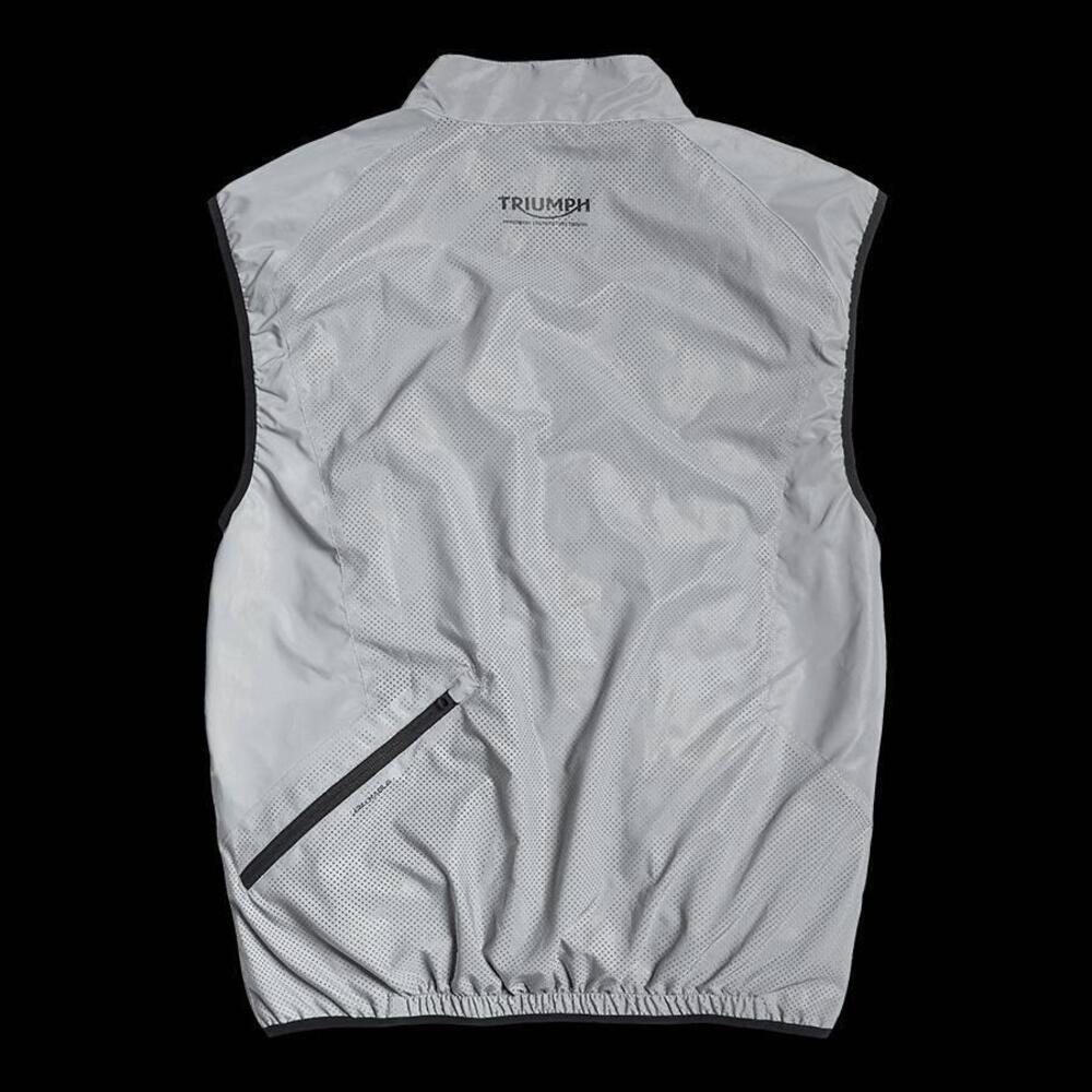 Gilet Alta Visibilità Triumph Argento MFNA2041 (2)