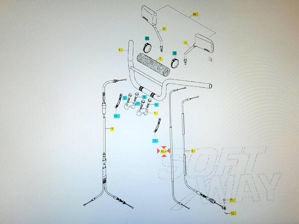 Cavo accensione Hyosung