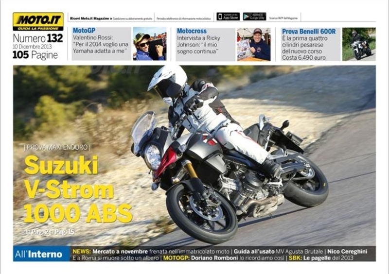 Magazine n&deg; 132, scarica e leggi il meglio di Moto.it