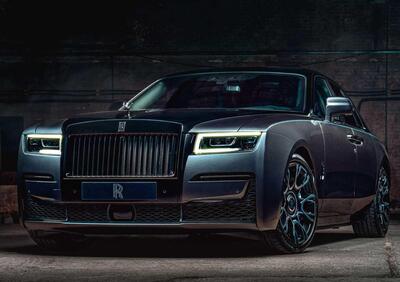 Rolls-Royce Ghost Black Badge, salotto extralusso