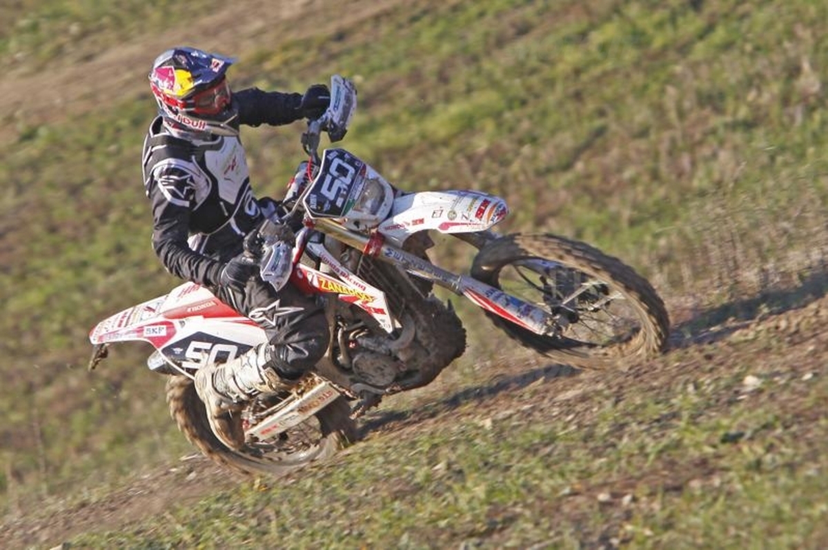 Prova Honda CRF450R Salvini Prove