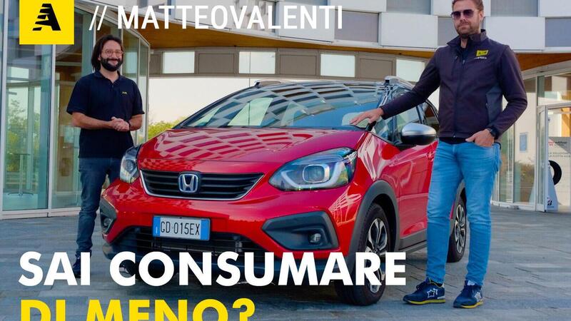 Honda Jazz Crosstar: riuscireste a battere il CONSUMO record del nostro ingegnere?