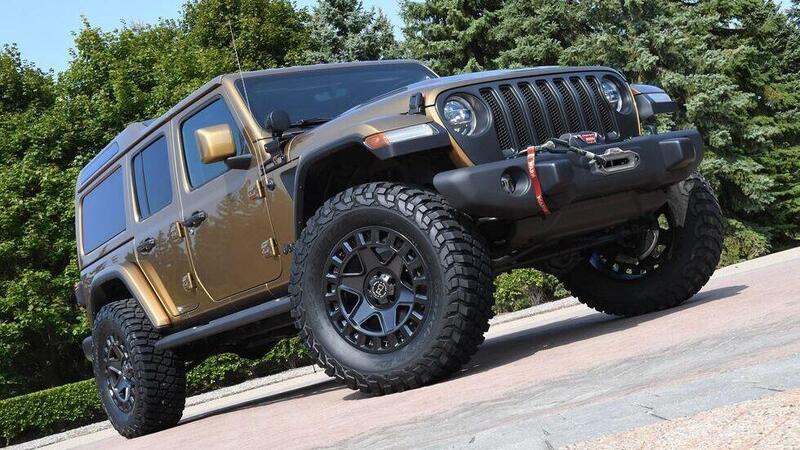 La Jeep Wrangler diventa extralarge: la concept al SEMA 