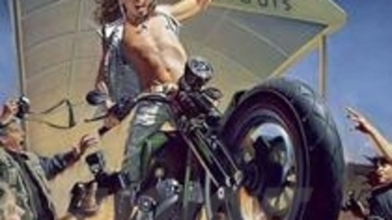 Steven Tyler abbatte in moto i paparazzi nell'opera di Uhl