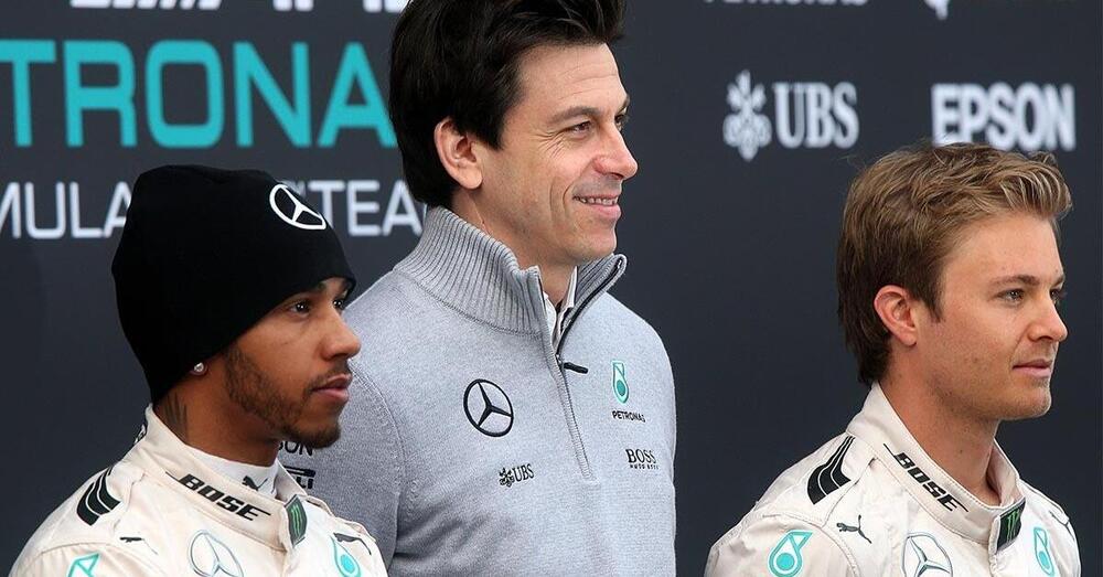 Quando Toto Wolff mise &quot;i nemici&quot; nel box di Rosberg: Nico racconta la guerra con Hamilton in Mercedes