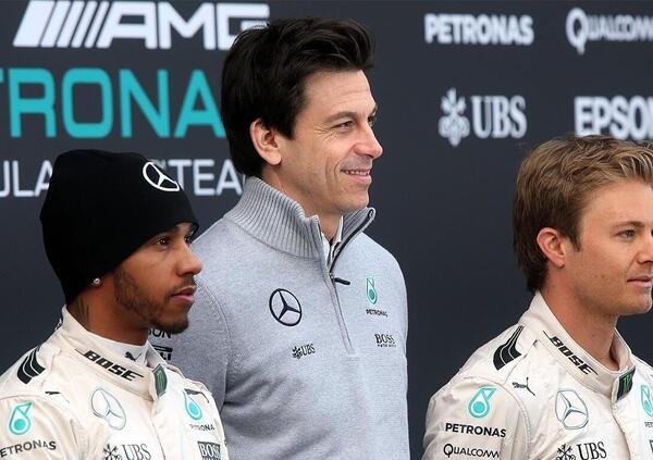 Quando Toto Wolff mise &quot;i nemici&quot; nel box di Rosberg: Nico racconta la guerra con Hamilton in Mercedes