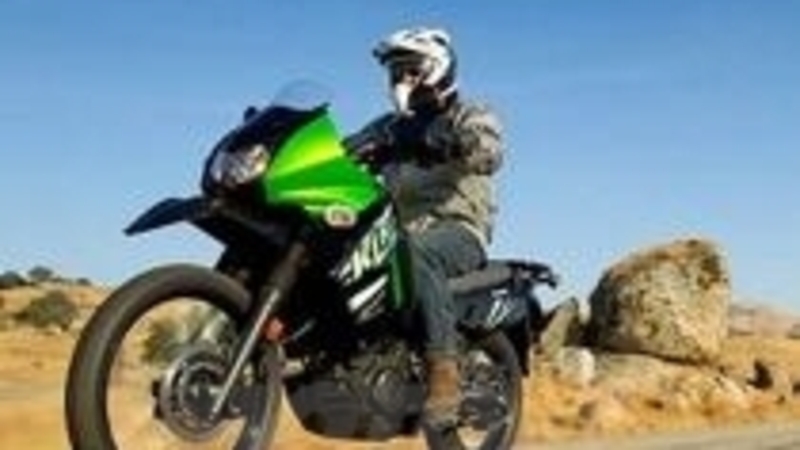 Kawasaki KLR 650 2014, in USA per ora